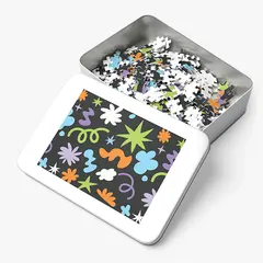 Jigsaw Puzzle with Tin view 6
