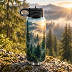Personalized Photo Water Bottle