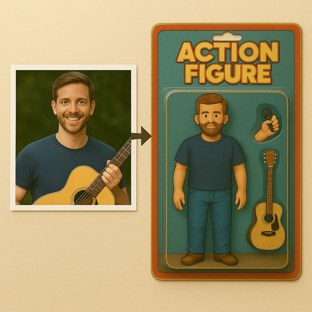 How to Turn Yourself Into a Toy Box-Style AI Action Figure
