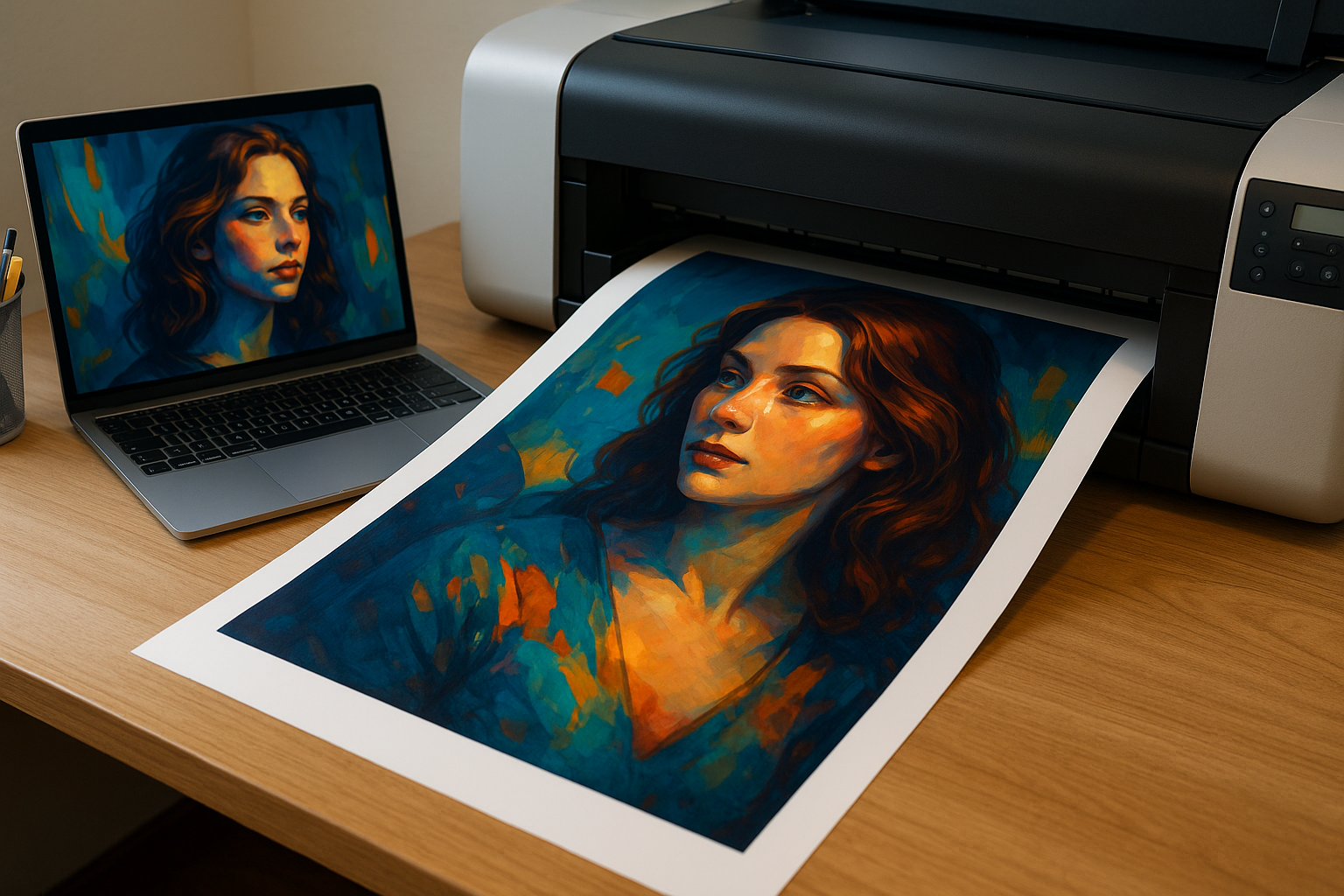 Best Resolution to Print AI Art